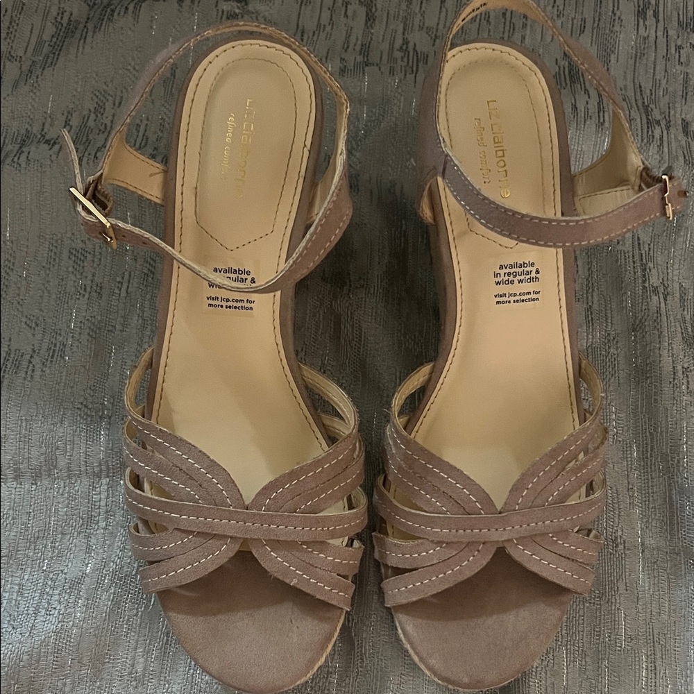Adonna Tan Strappy Sandals